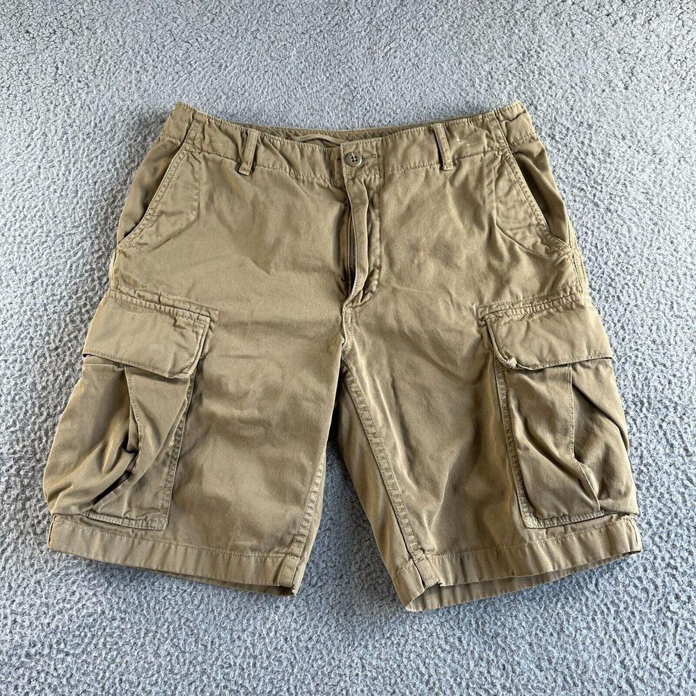 J.CREW Shorts Mens 31 Beige‎ Cargo Stanton Adjustable Military Outdoor Workwear